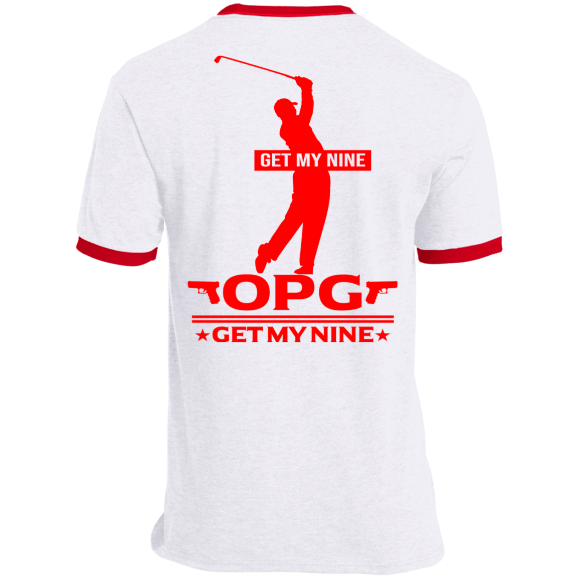 OPG Custom Design #16. Get My Nine. Ringer Tee