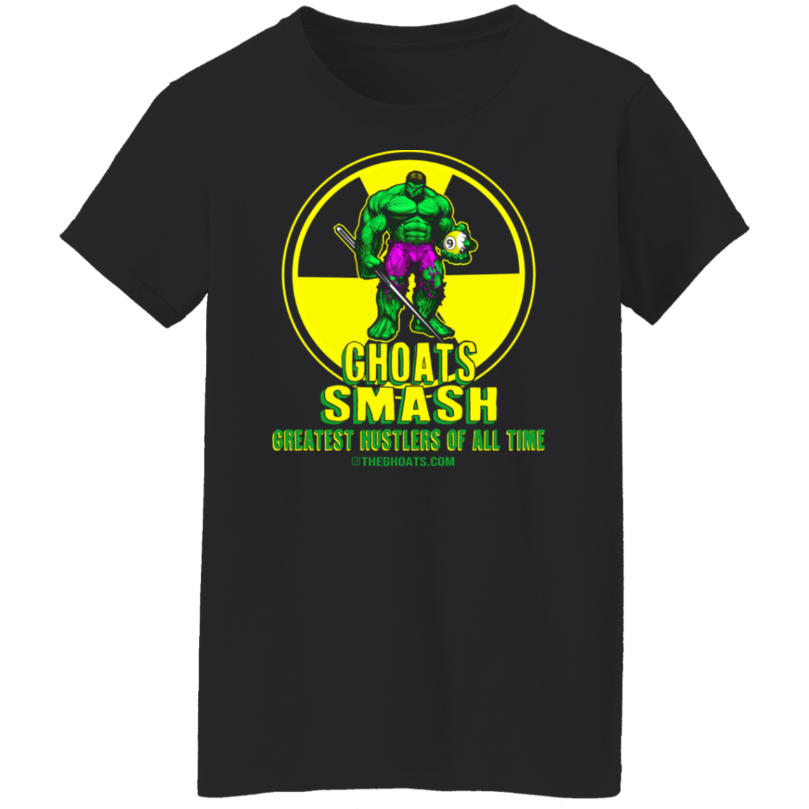 The GHOATS Custom Design. #13. GHOATS SMASH. Ladies' Basic T-Shirt