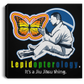 Artichoke Fight Gear Custom Design #7. Lepidopterology: The study of butterflies and moths. Butterfly Guard. It's a Jiu Jitsu Thing. Brazilian Edition. Square Canvas .75in Frame