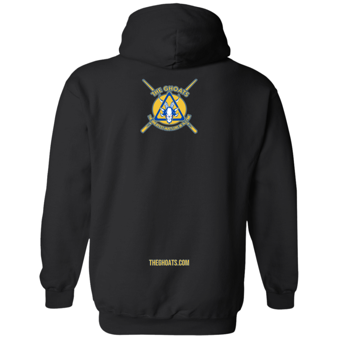 The GHOATS Custom Design. #12 GOLDEN STATE HUSTLERS.	Basic Pullover Hoodie