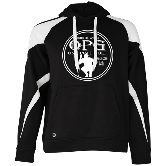 Colorblock Fleece Hoodie