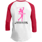 OPG Custom Design #16. Get My Nine. Female Version. Youth 3/4 Raglan Sleeve Shirt