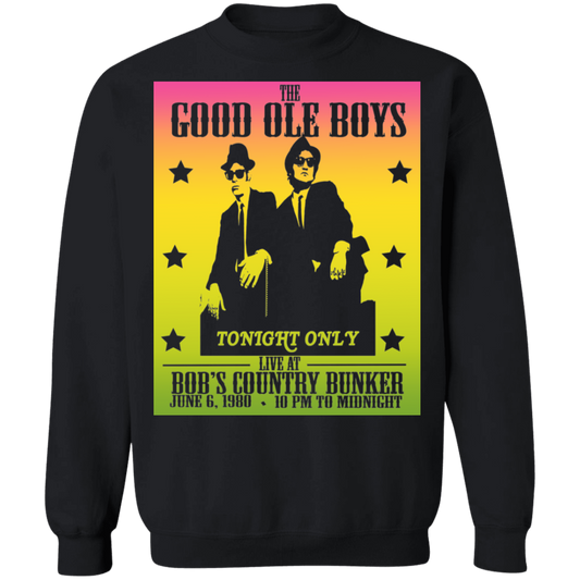 ArtichokeUSA Custom Design. The Good Ole Boys. Blues Brothers Fan Art. Crewneck Pullover Sweatshirt