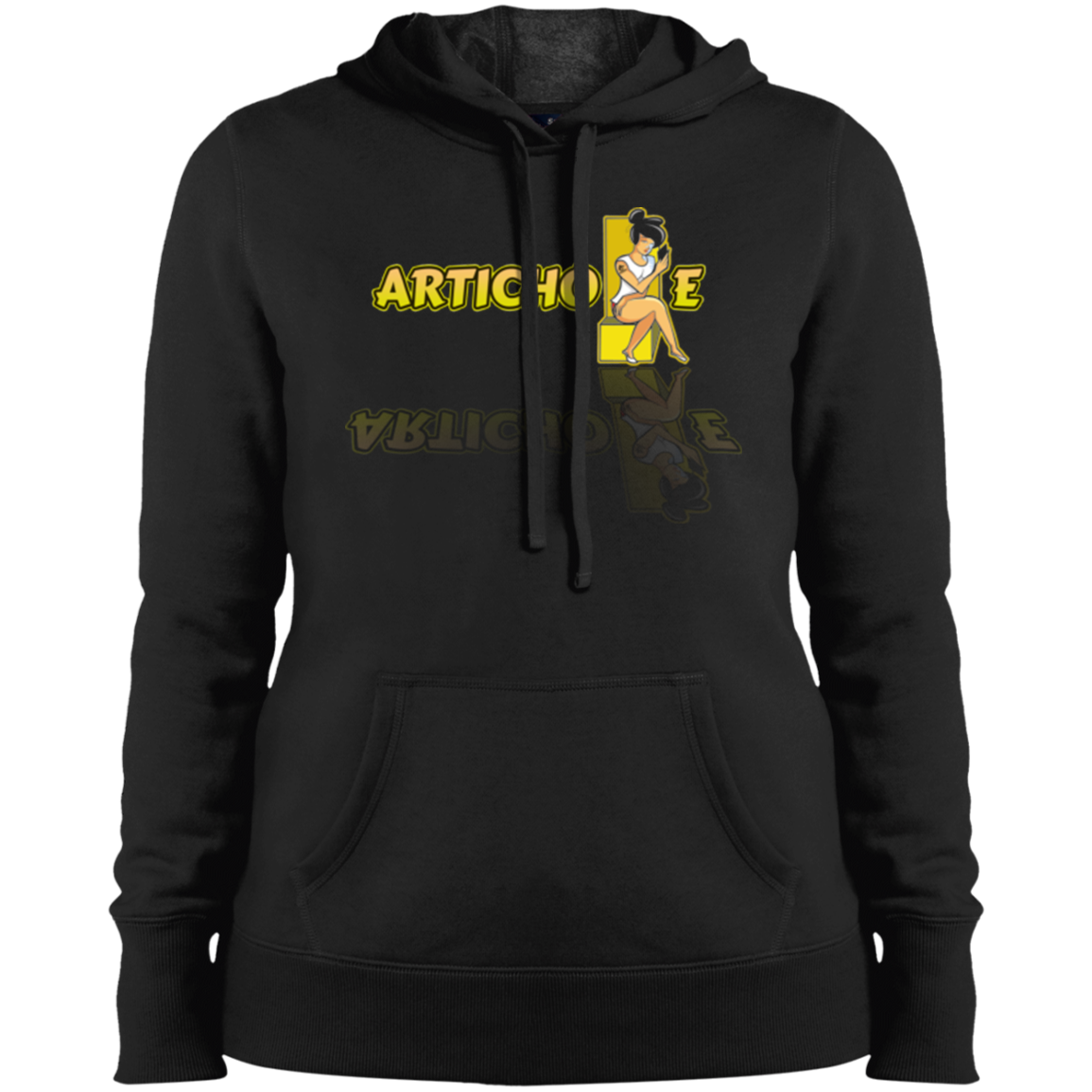 ArtichokeUSA Character and Font Design. Let’s Create Your Own Design Today. Betty. Ladies' Hoodie