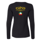 OPG Custom Design #22. One Putt / One Love Parody with Fan Art. Female Edition. Ladies’ Essential Dri-Power Long Sleeve Tee