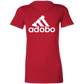 ArtichokeUSA Custom Design. Adobo. Adidas Parody. Ladies' Favorite T-Shirt