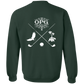 OPG Custom Design #8. Drive. Crewneck Pullover Sweatshirt