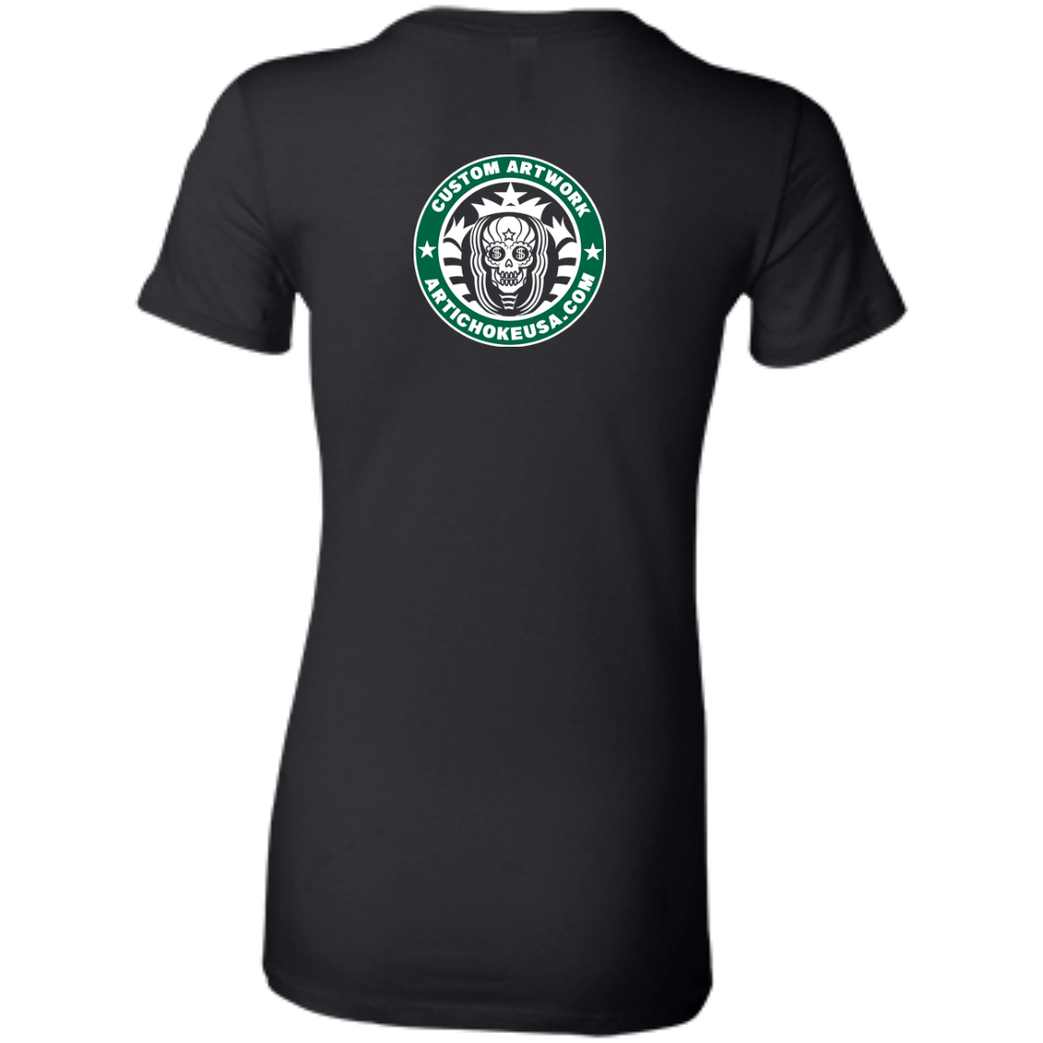 ArtichokeUSA Custom Design. Money Can't Buy Happiness But It Can Buy You Coffee. Ladies' Favorite T-Shirt