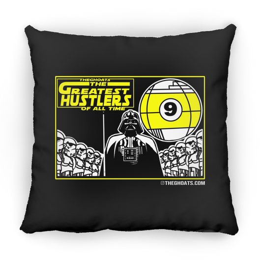 The GHOATS Custom Design. # 39 The Dark Side of Hustling. Large Square Pillow