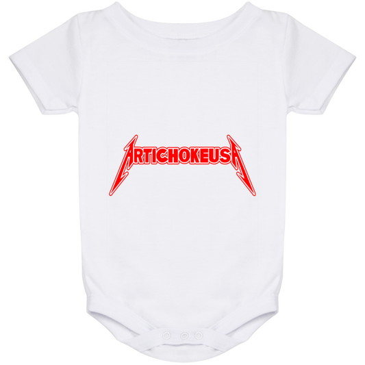 ArtichokeUSA Custom Design. Metallica Style Logo. Let's Make One For Your Project. Baby Onesie 24 Month