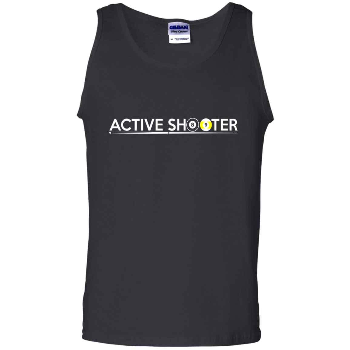The GHOATS.  #1 Active Shooter. 100% Cotton Tank Top
