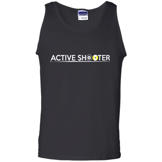 The GHOATS.  #1 Active Shooter. 100% Cotton Tank Top