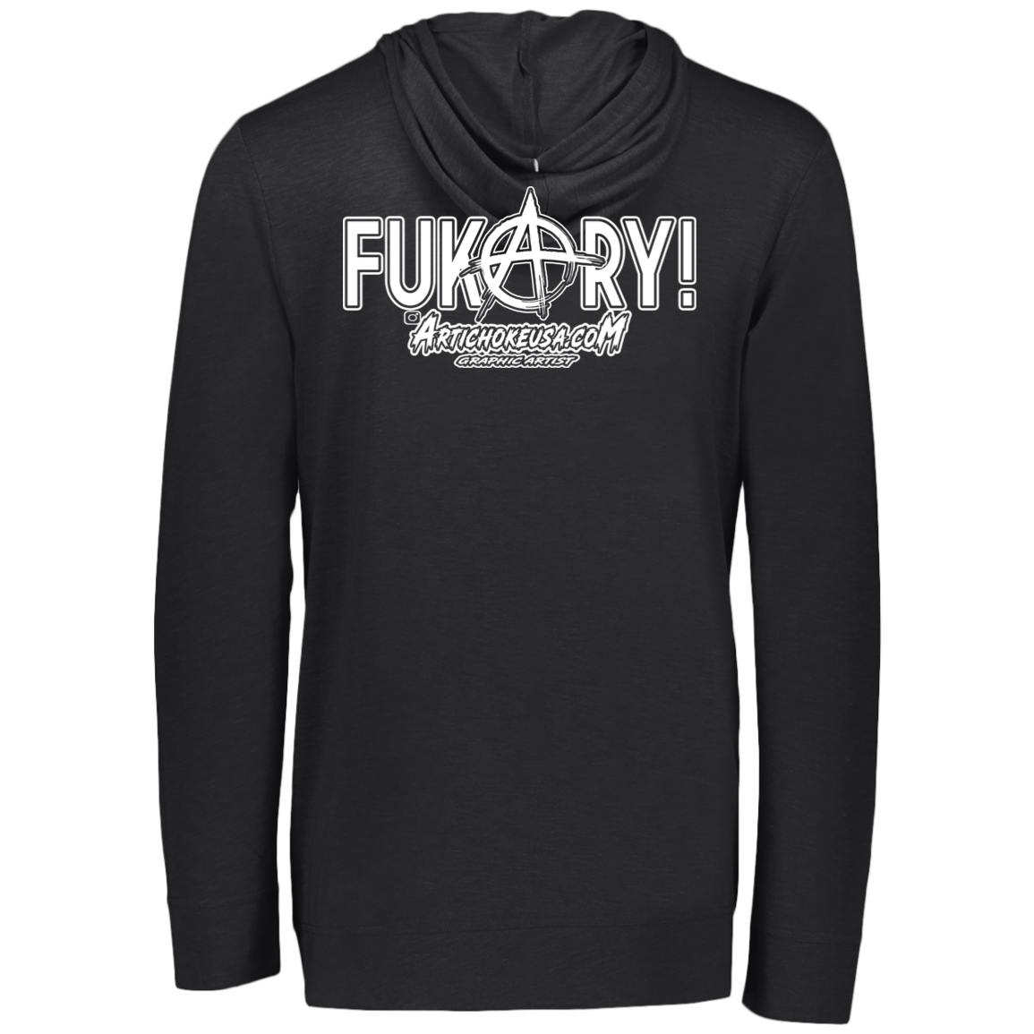 ArtichokeUSA Custom Design. FUKCERY. The New Bullshit. Eco Triblend T-Shirt Hoodie