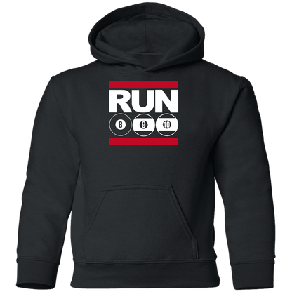 The GHOATS Custom Design. #29 run 8 9 10 ball. Youth Pullover Hoodie