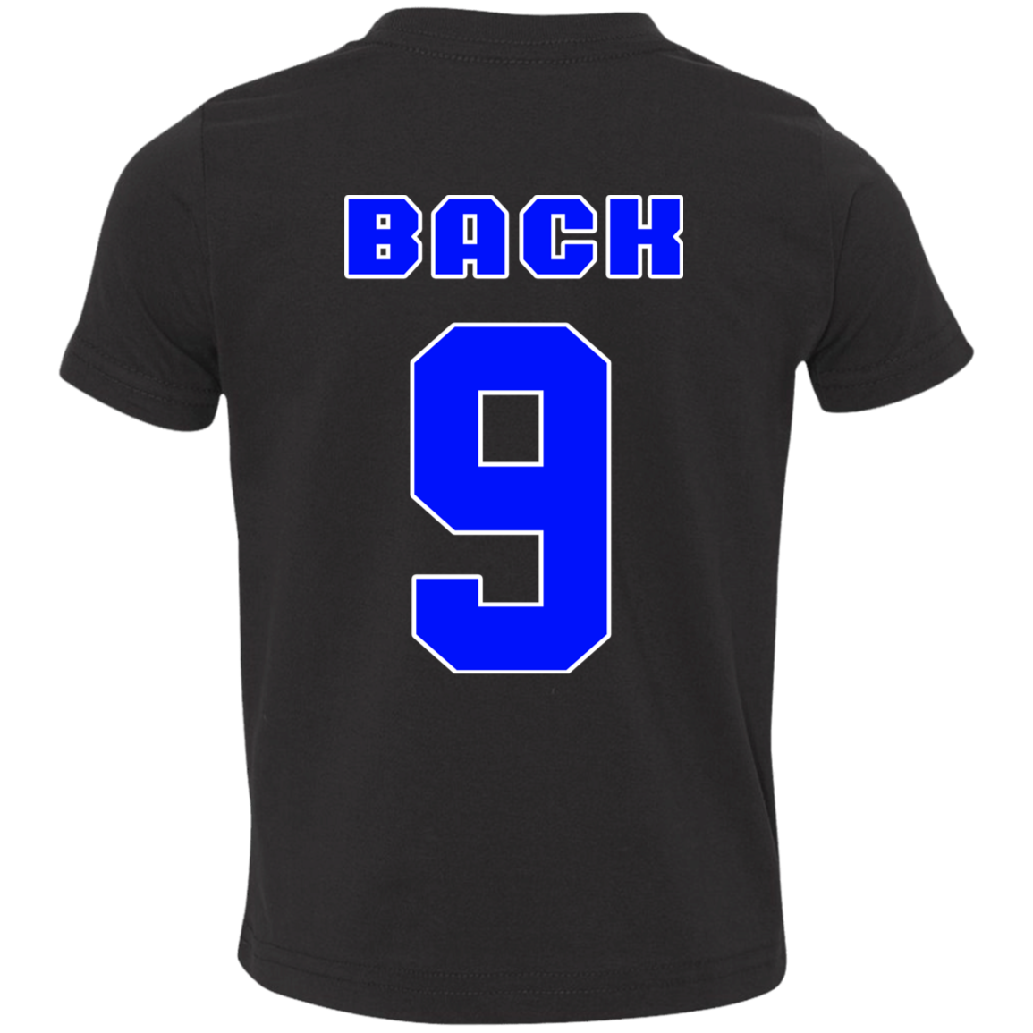 OPG Custom Design #17. Back 9. Toddler Jersey T-Shirt