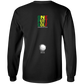 OPG Custom Design #22. One Putt / One Love Parody with Fan Art. Male Edition. Youth 100% Cotton LS T-Shirt