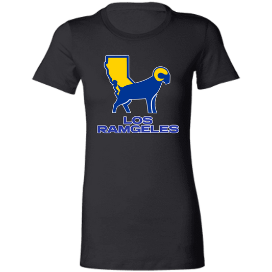 ArtichokeUSA Custom Design. Los Ramgeles. Fan Art. Ladies' Favorite T-Shirt