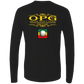OPG Custom Design #22. One Putt / One Love Parody with Fan Art. Female Edition. Men's Premium LS