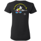 The GHOATS Custom Design #19. Look at the back. Mickey Hustle. Mickey Fan Art. Ladies' Basic 100% Cotton T-Shirt