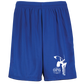 OPG Custom Design #10. Lady on Front / Flag Pole Dancer On Back. Youth Moisture-Wicking Mesh Shorts