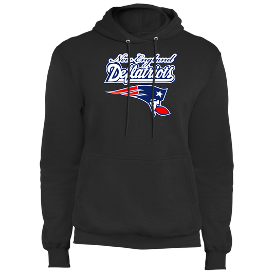 ArtichokeUSA Custom Design. New England Deflatriots. New England Patriots Parody. Fleece Pullover Hoodie