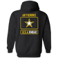ArtichokeUSA Custom Design #54. Artichoke USArmbar. US Army Parody. Basic Pullover Hoodie