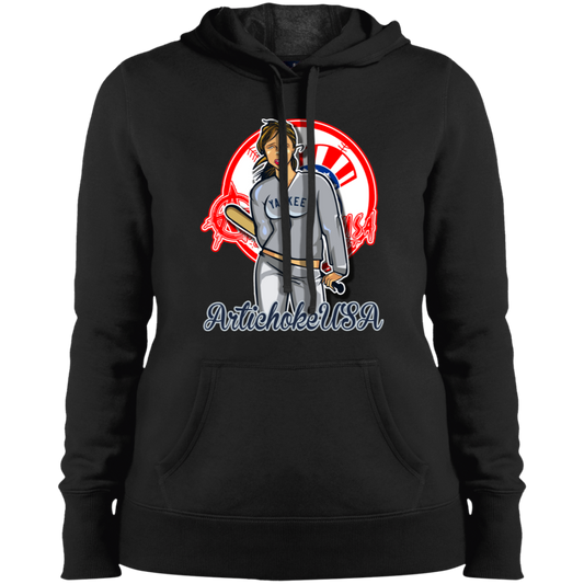 ArtichokeUSA Character and Font Design. Let’s Create Your Own Design Today. Brooklyn. Ladies' Pullover Hooded Sweatshirt