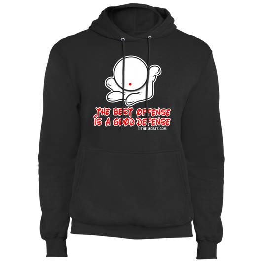 The GHOATS Custom Design. #5 The Best Offense is a Good Defense. Fleece Pullover Hoodie