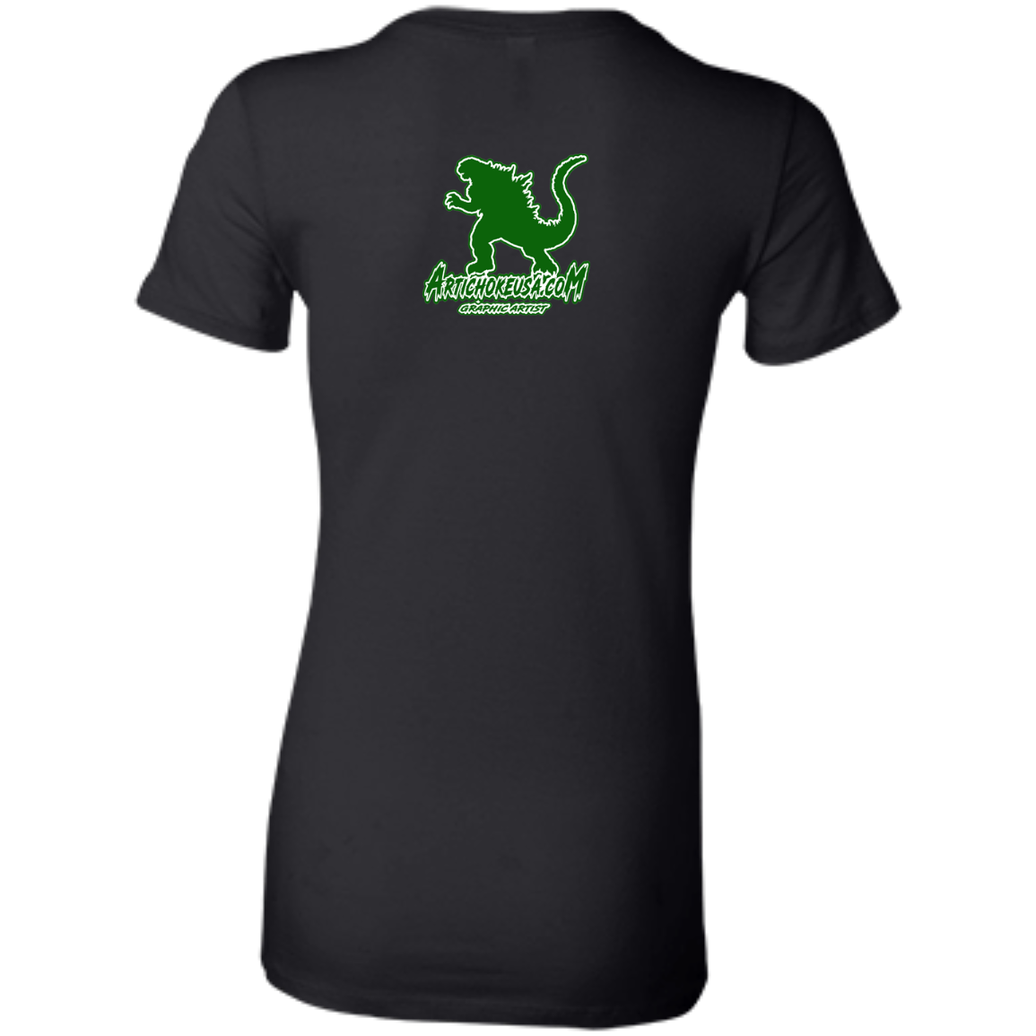 ArtichokeUSA Custom Design. I Heart Kaiju. Fan Art. Ladies' Favorite T-Shirt
