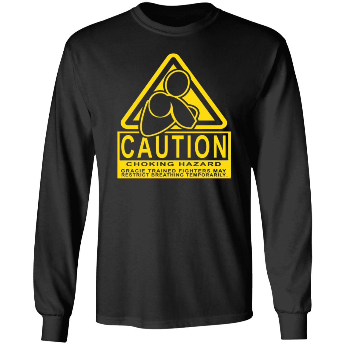 Artichoke Fight Gear Custom Design #7. Choking Hazard. 100% Cotton Long Sleeve