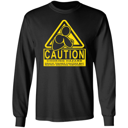 Artichoke Fight Gear Custom Design #7. Choking Hazard. 100% Cotton Long Sleeve