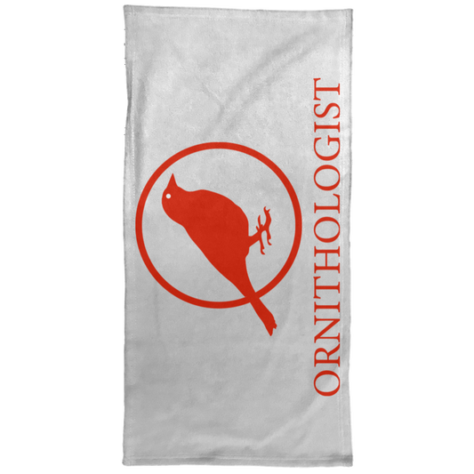 OPG Custom Design #24. Ornithologist. A person who studies or is an expert on birds. Towel - 15x30