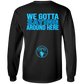 OPG Custom Design #2. Birdies to Bullshit. We Got A Saying Around Here. Youth Long Sleeve T-Shirt
