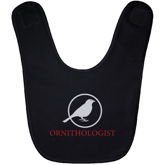 OPG Custom Design #24. Ornithologist. A person who studies or is an expert on birds. Baby Bib