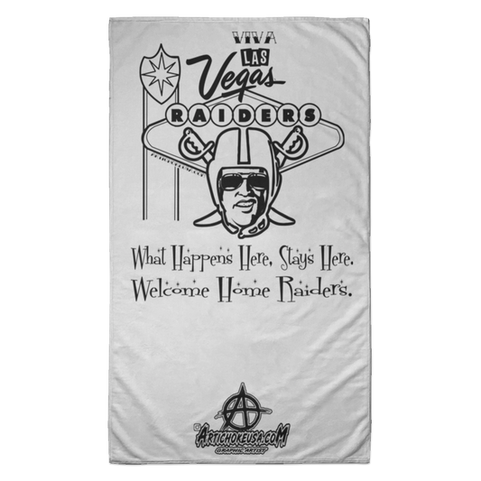 ArtichokeUSA Custom Design. Lemmy Kilmister "Ace of Spades" Tribute Fan Art Version 2 of 2. Towel - 35x60