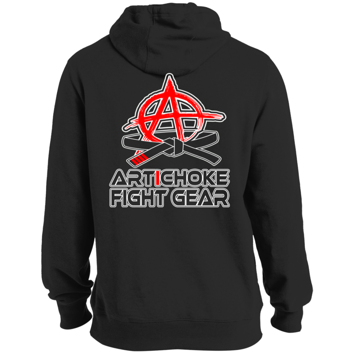 Artichoke Fight Gear Custom Design #16. Sticks And Stones May Break My Bones But Words Can Get You Choked Out. Gracie Fighter. BJJ. Ultra Soft Hoodie
