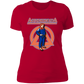 ArtichokeUSA Character and Font design. Let's Create Your Own Team Design Today. Amber. Ladies' Boyfriend T-Shirt