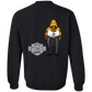 ArtichokeUSA Custom Design. Façade: (Noun) A false appearance that makes someone or something seem more pleasant or better than they really are.  Crewneck Pullover Sweatshirt