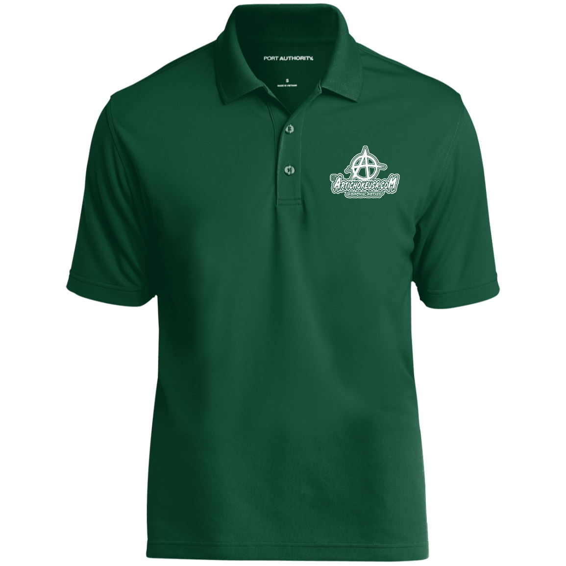 Embroidered Dry Zone UV Micro-Mesh Polo