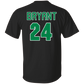 ArtichokeUSA Custom Design. RIP Kobe. Mamba Forever. Celtics / Lakers Fan Art Tribute. Basic 100% Cotton T-Shirt