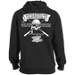 The GHOATS Custom Design. #4 Motorcycle Club Style. Ver 2/2. Tall Pullover Hoodie