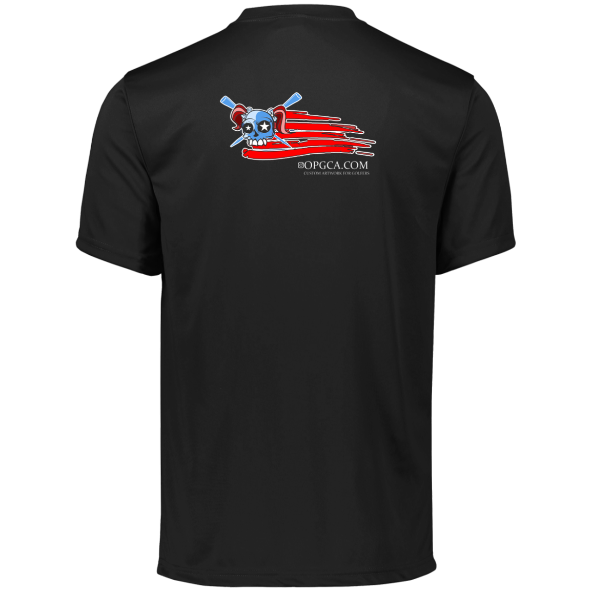 OPG Custom Design #12. American Golfer. Female Edition. Men's Moisture-Wicking Tee