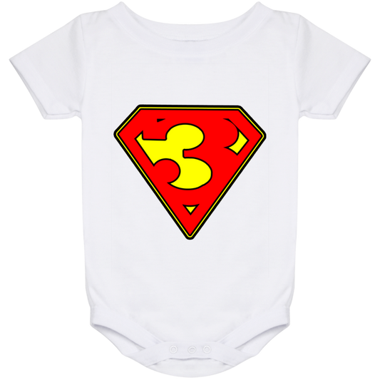 The GHOATS Custom Design. #38 Super 3. APA League. Baby Onesie 24 Month