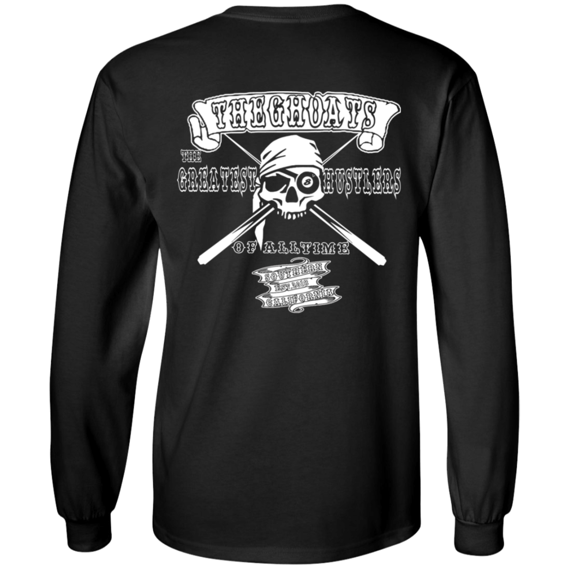 The GHOATS Custom Design. #4 Motorcycle Club Style. Ver 2/2. Youth LS T-Shirt