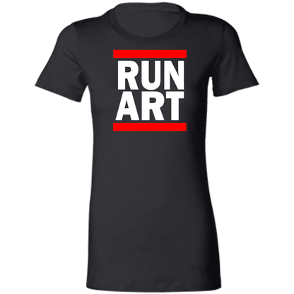 ArtichokeUSA Custom Design. RUN ART.  RUN DMC Parody. Ladies' Favorite T-Shirt