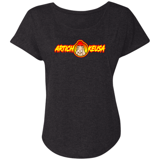 ArtichokeUSA Character and Font Design. Let’s Create Your Own Design Today. Fan Art. The Hulkster. Ladies' Triblend Dolman Sleeve