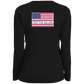 ArtichokeUSA Custom Design. TRIGGERED. STRESSED. Stop the Killing. Ladies' Moisture-Wicking Long Sleeve V-Neck Tee