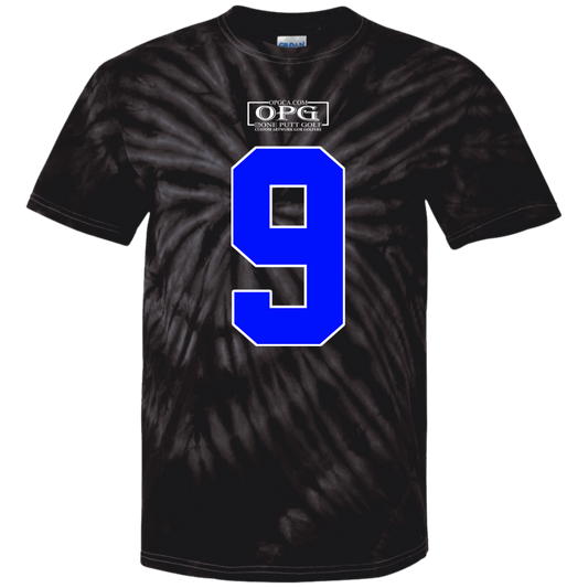OPG Custom Design #17. Back 9. 100% Cotton Tie Dye T-Shirt