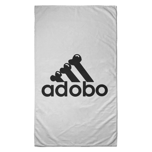 ArtichokeUSA Custom Design. Adobo. Adidas Parody. Towel - 35x60
