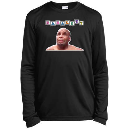 Artichoke Fight Gear Custom Design #3. Babality. Youth Long Sleeve Performance Tee